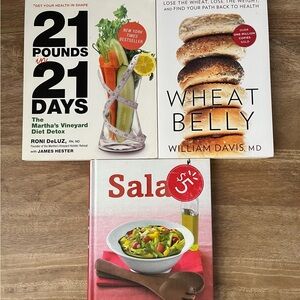 Set of Three Health and Diet Books